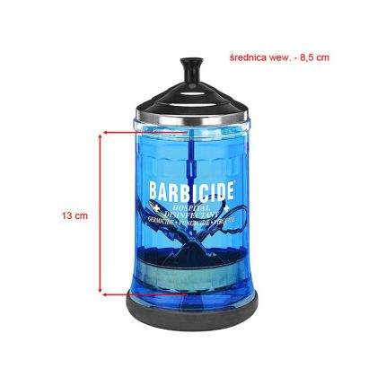 Barbicide glasbehälter zur desinfektion 750ml