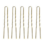 Friseurbrötchen für Haare E-57 120 Stk. 5,6 cm gold