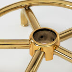 Kosmetikhocker 6001-G gold weiß zweite Kategorie – Bild 6