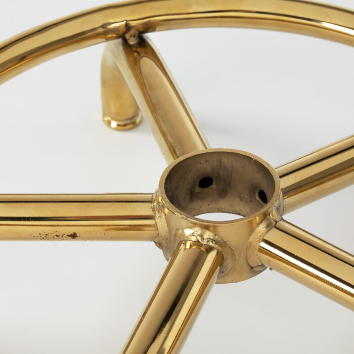 Kosmetikhocker 6001-G gold schwarz zweite Kategorie – Bild 5