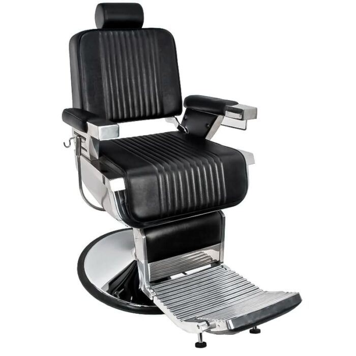 Gabbiano barberstuhl royal schwarz – Bild 21