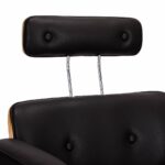 Gabbiano Friseurstuhl Florence mit verstellbarer Kopfstütze schwarz – Bild 24