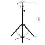 Stativhalter Ständer Friseurkopf Gabbiano 44 – Bild 2