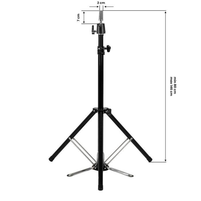 Stativhalter Ständer Friseurkopf Gabbiano 44 – Bild 2