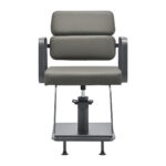 Gabbiano Friseurstuhl Porto grau grau – Bild 2