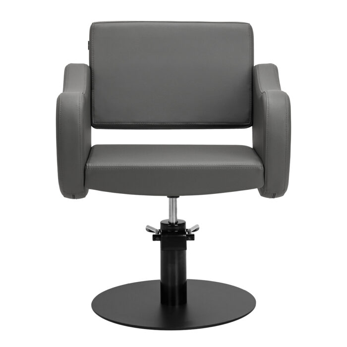 Gabbiano Friseurstuhl Sewilla Grau Basis schwarz – Bild 1