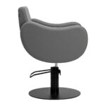 Gabbiano Friseurstuhl Sewilla Grau Basis schwarz – Bild 2