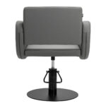 Gabbiano Friseurstuhl Sewilla Grau Basis schwarz – Bild 3