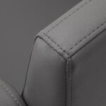 Gabbiano Friseurstuhl Sewilla Grau INOX-Basis – Bild 6