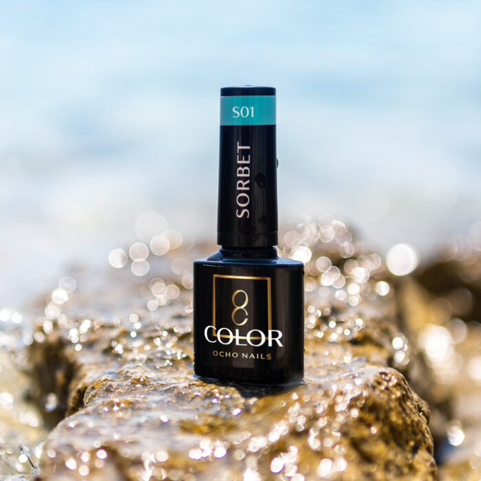 OCHO NAILS Hybrid-Nagellack Sorbet S01 -5 g – Bild 3