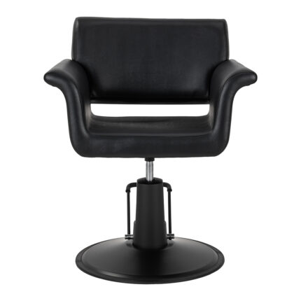 Gabbiano Friseurstuhl Lucca Schwarz
