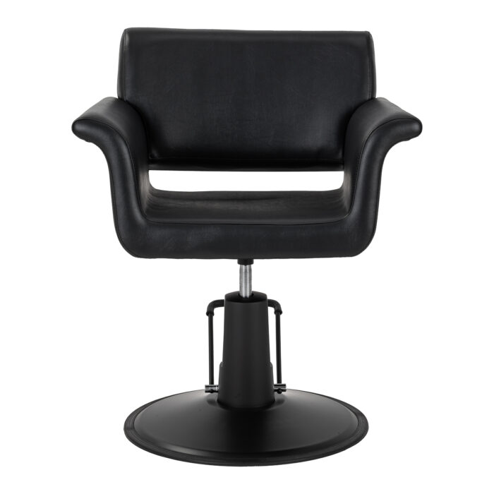 Gabbiano Friseurstuhl Lucca Schwarz – Bild 1