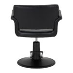 Gabbiano Friseurstuhl Lucca Schwarz – Bild 2
