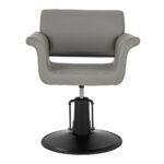 Gabbiano Friseurstuhl Lucca Grau