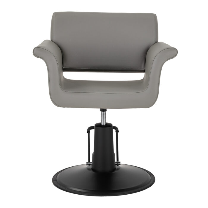 Gabbiano Friseurstuhl Lucca Grau – Bild 1