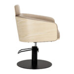 Gabbiano Friseurstuhl Wratislavia beige – Bild 3