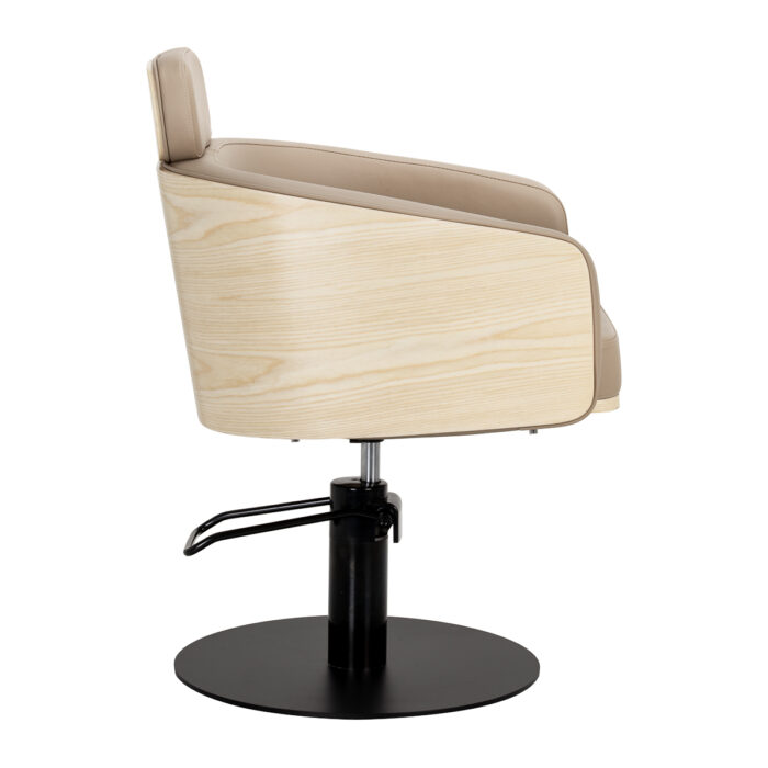 Gabbiano Friseurstuhl Wratislavia beige – Bild 3