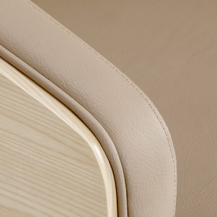 Gabbiano Friseurstuhl Wratislavia beige – Bild 4