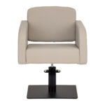 Gabbiano Friseurstuhl Elda Grau-Beige