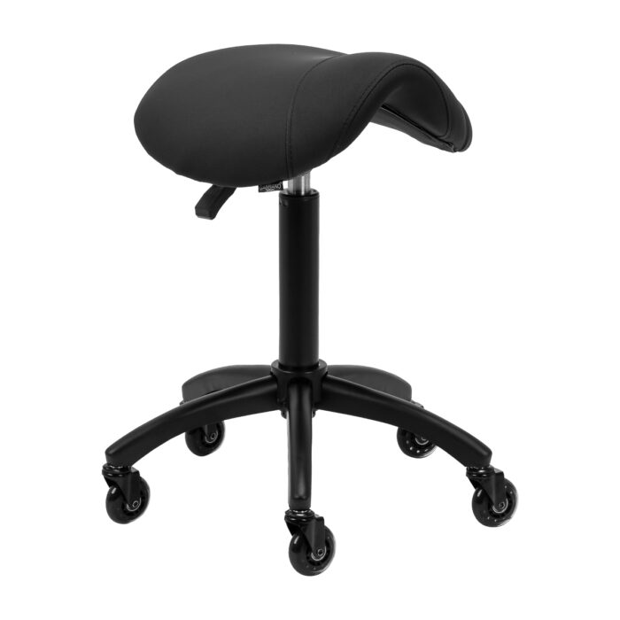 Gabbiano Friseurhocker D032 schwarz – Bild 5