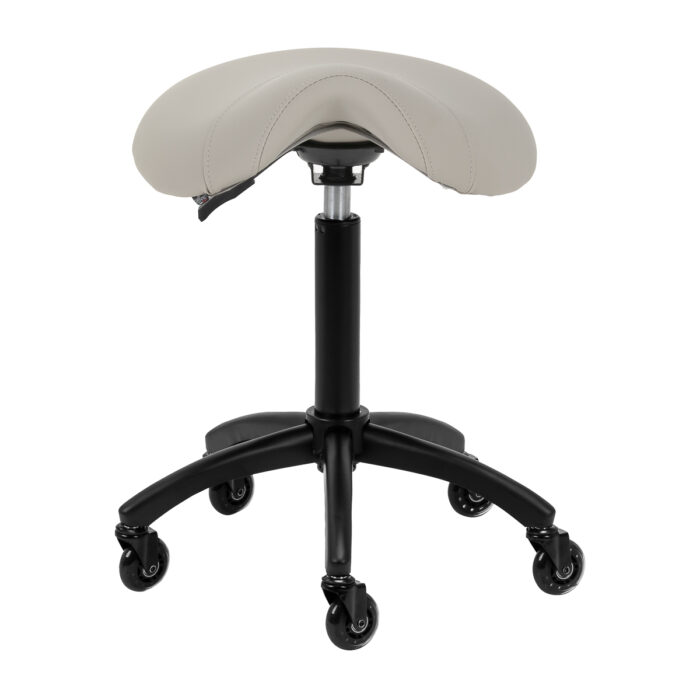Gabbiano Friseurhocker D032 graubeige – Bild 1