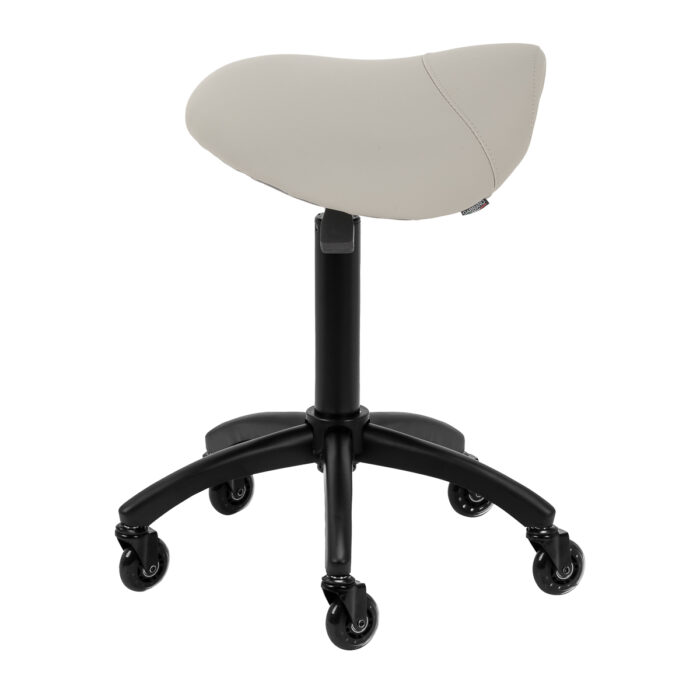 Gabbiano Friseurhocker D032 graubeige – Bild 2