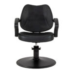 Hair System Friseurstuhl A055B Schwarz