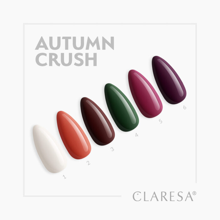 CLARESA HYBRID-NAGELLACK AUTUMN CRUSH 4 5G – Bild 2