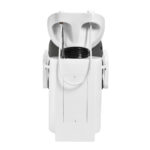 Friseurwaschstation Porto Weiß Grau – Bild 8