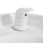 Friseurwaschstation Porto Weiß Weiß – Bild 13