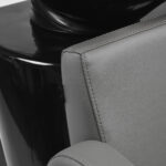 Gabbiano Friseurstuhl Sevilla Grau – Bild 5