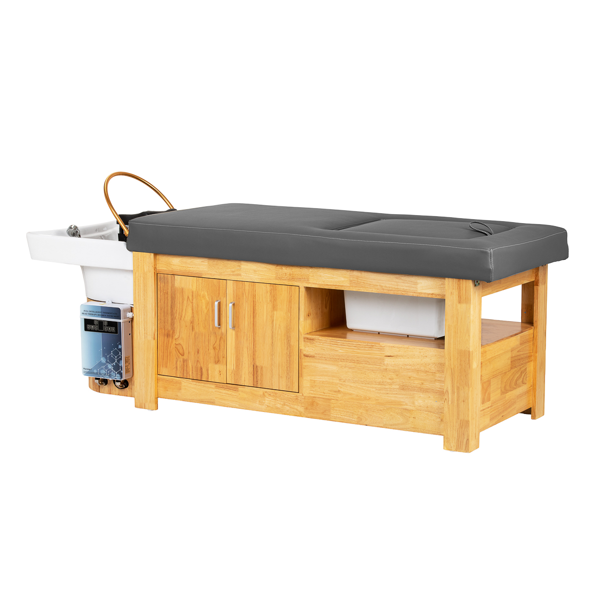 154394_02_1710 Gabbiano Sonnenliege Head Spa Bali Grau – Bild 1