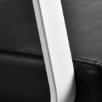 Friseurwaschstation Porto Weiß Schwarz – Bild 11