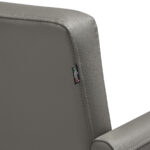 Gabbiano Friseurstuhl Mataro Grau – Bild 5