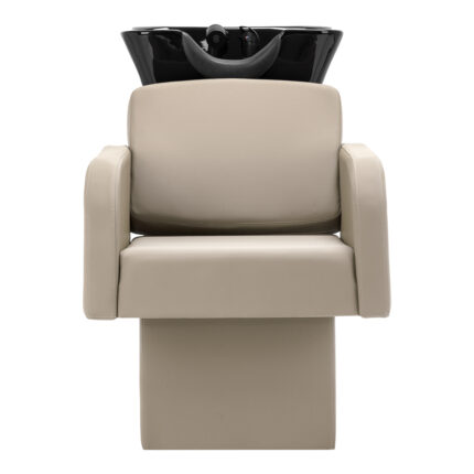 Gabbiano Friseurwaschbecke Elda grau-beige