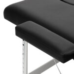 Klappbare Massageliege Aluminium BALANCE 2 Segmente schwarz – Bild 5