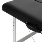 Klappbare Massageliege Aluminium BALANCE 2 Segmente schwarz – Bild 6