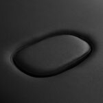 Klappbare Massageliege Holz BALANCE 2 Segmente 190x70 Schwarz – Bild 5