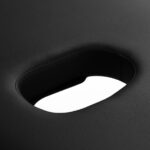 Klappbare Massageliege Holz BALANCE 2 Segmente 190x70 Schwarz – Bild 6