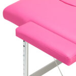 Klappbare Massageliege Aluminium BALANCE 2 Segmente Rosa – Bild 5