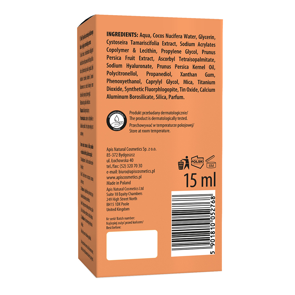 155690_02_1012 Apis PEACHY SKIN Illuminating Serum 15 ml – Bild 1