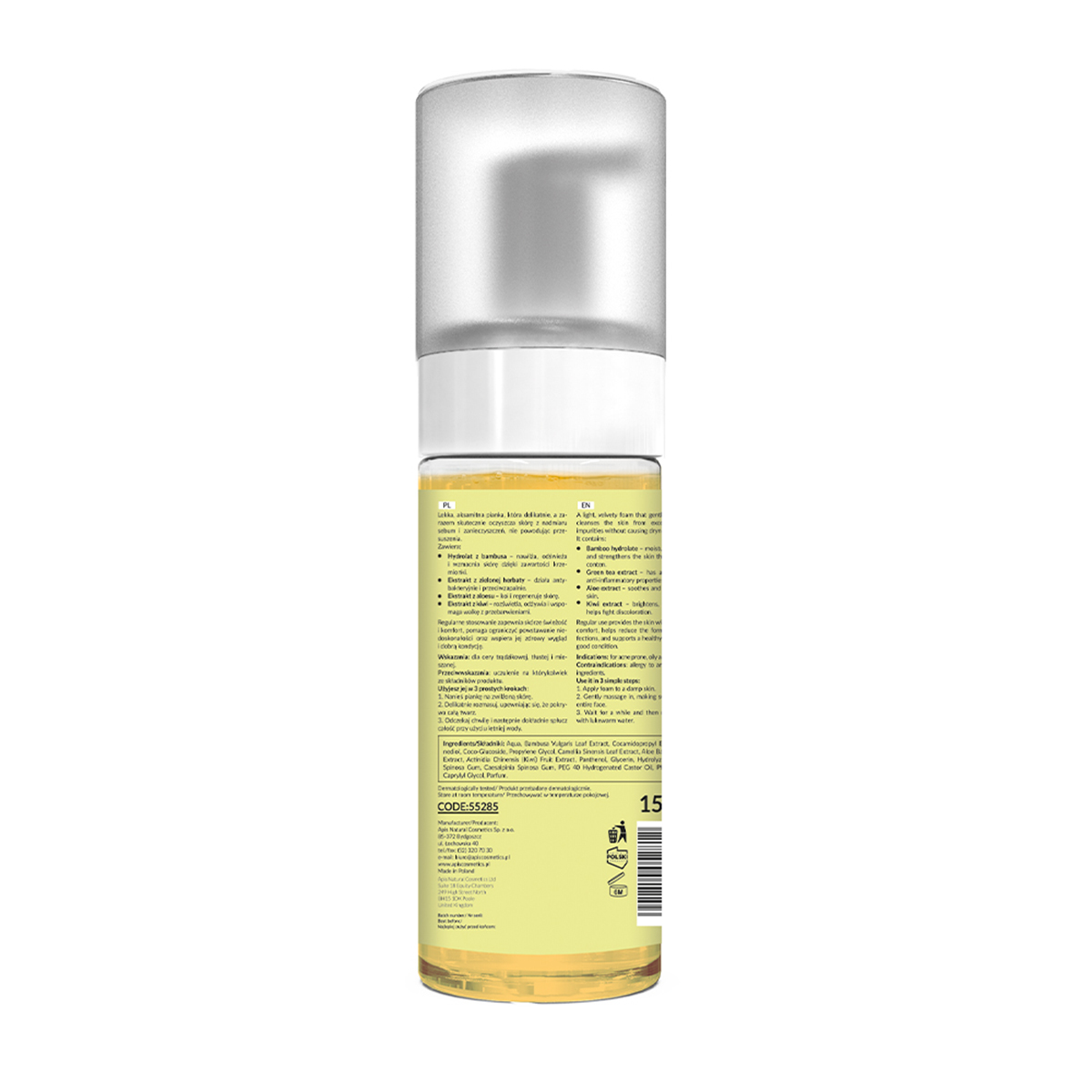 155692_02_1012 Apis ACNE-STOP Home terApis Reinigender Gesichtsschaum 150 ml – Bild 1