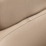 Gabbiano Friseurstuhl Wratislavia beige verchromter Sockel – Bild 5