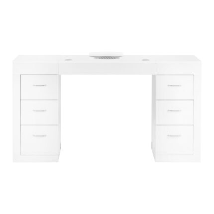 Kosmetikspiegel 324  mit Staubfänger weiß