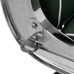 Gabbiano Friseurstuhl Visionerio grün Chromgestell – Bild 7