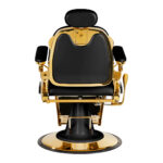 Gabbiano Barberstuhl francesco gold schwarz – Bild 11