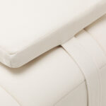 Behandlungsstuhl für Wimpern Sillon Umbra weiß mit goldenem Untergestell – Bild 5