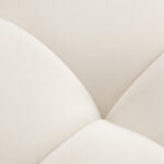 Behandlungsstuhl für Wimpern Sillon Umbra weiß mit goldenem Untergestell – Bild 7