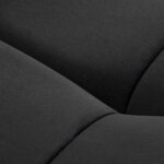 Behandlungsstuhl für Wimpern Sillon Corona schwarz mit goldenem Untergestell – Bild 4