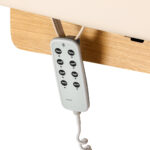 SPA-Liege Sillon Siesta cremefarben mit hellbraunem Untergestell – Bild 6